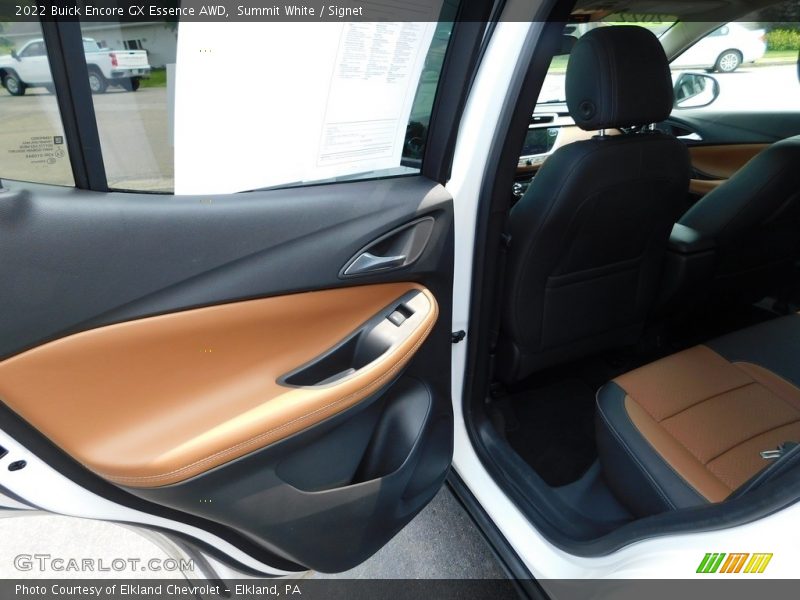 Summit White / Signet 2022 Buick Encore GX Essence AWD