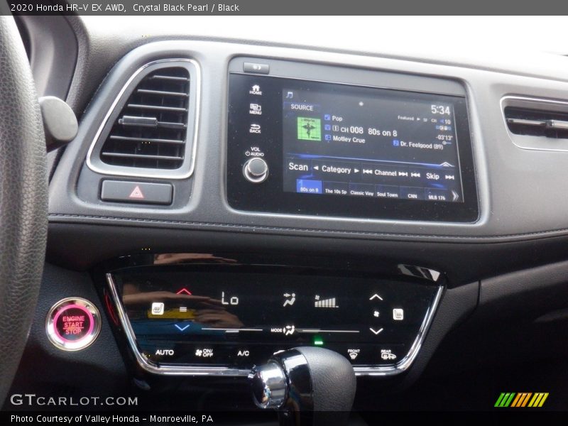 Crystal Black Pearl / Black 2020 Honda HR-V EX AWD