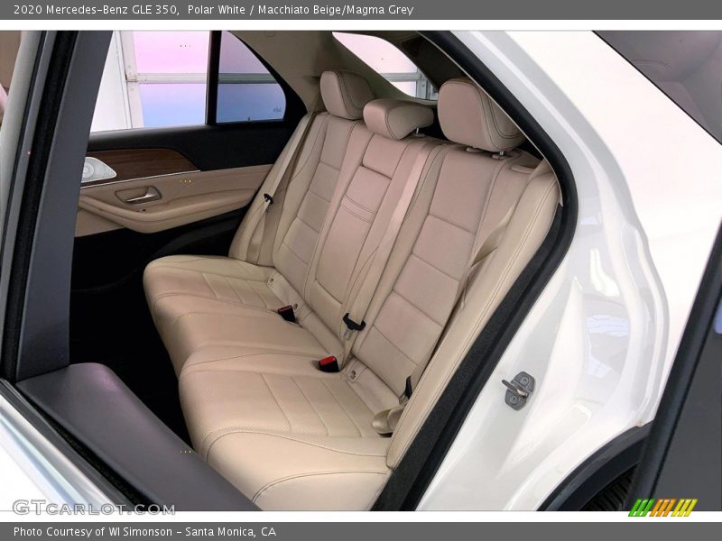 Polar White / Macchiato Beige/Magma Grey 2020 Mercedes-Benz GLE 350