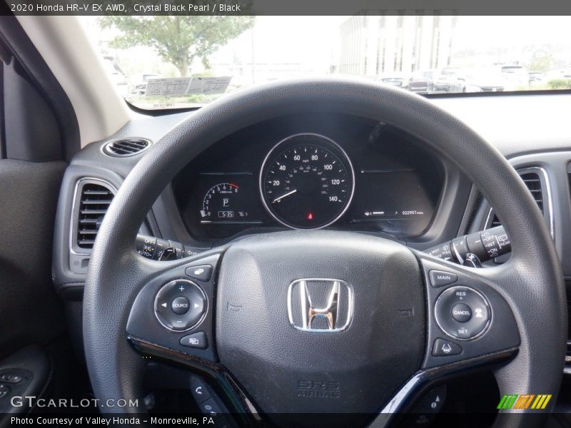 Crystal Black Pearl / Black 2020 Honda HR-V EX AWD