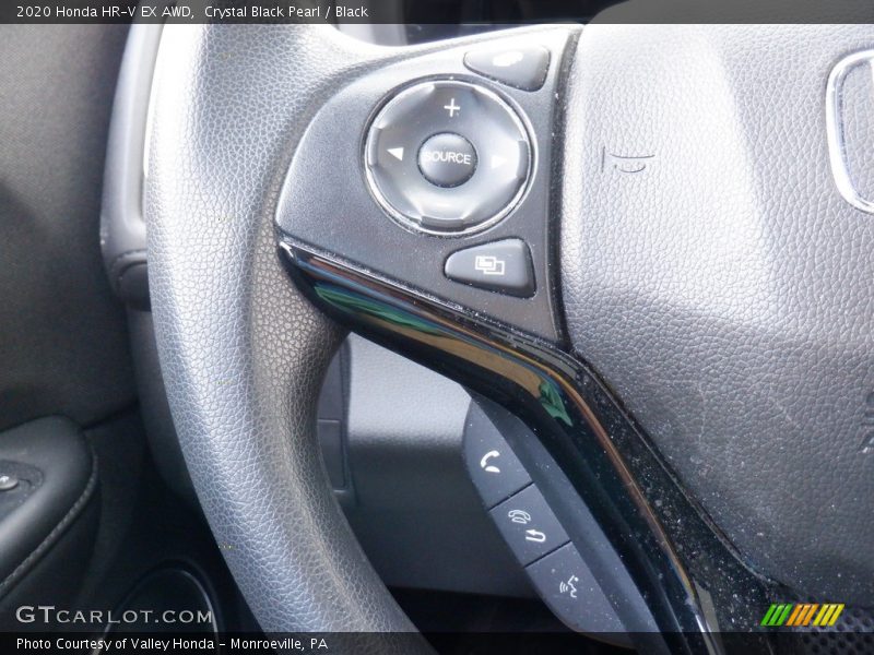 Crystal Black Pearl / Black 2020 Honda HR-V EX AWD
