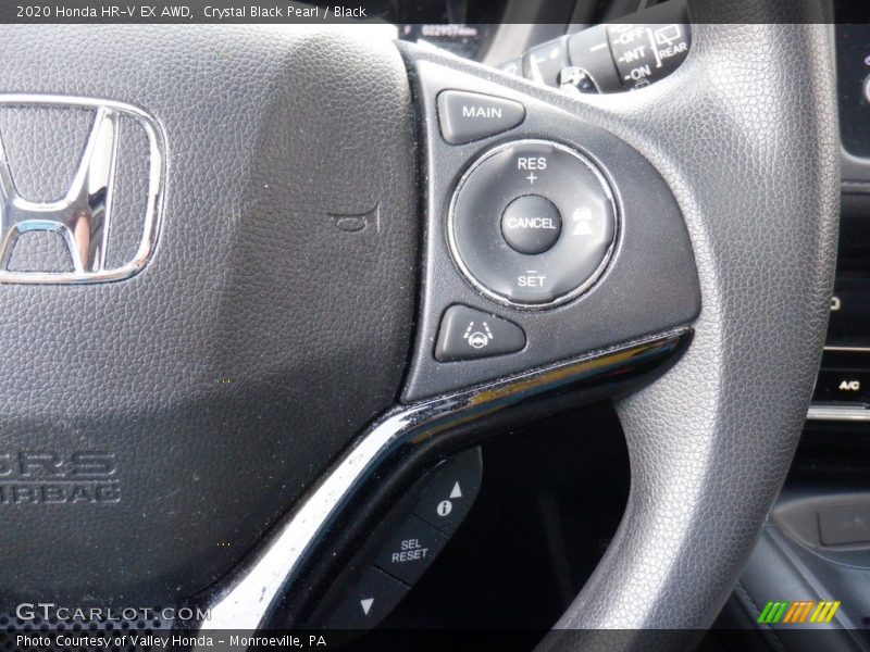 Crystal Black Pearl / Black 2020 Honda HR-V EX AWD
