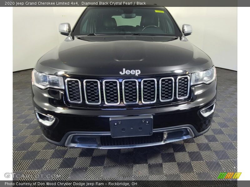 Diamond Black Crystal Pearl / Black 2020 Jeep Grand Cherokee Limited 4x4