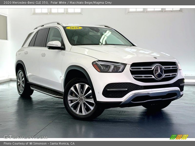 Polar White / Macchiato Beige/Magma Grey 2020 Mercedes-Benz GLE 350