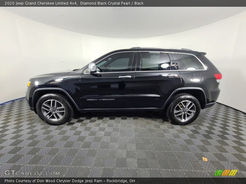 Diamond Black Crystal Pearl / Black 2020 Jeep Grand Cherokee Limited 4x4
