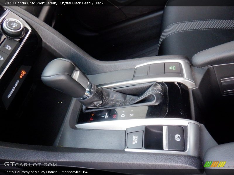  2020 Civic Sport Sedan CVT Automatic Shifter