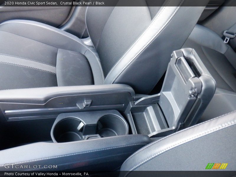 Crystal Black Pearl / Black 2020 Honda Civic Sport Sedan
