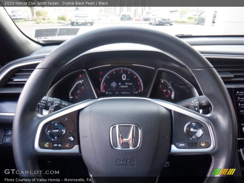  2020 Civic Sport Sedan Steering Wheel
