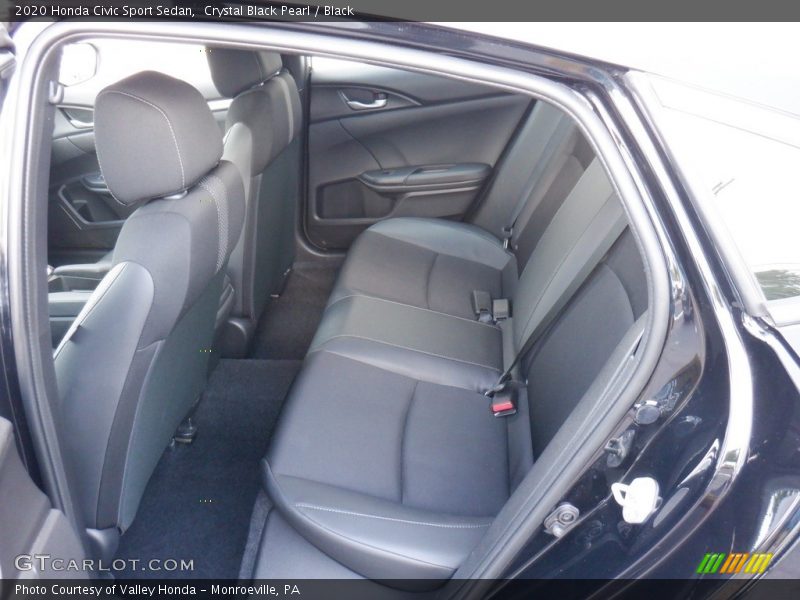 Rear Seat of 2020 Civic Sport Sedan