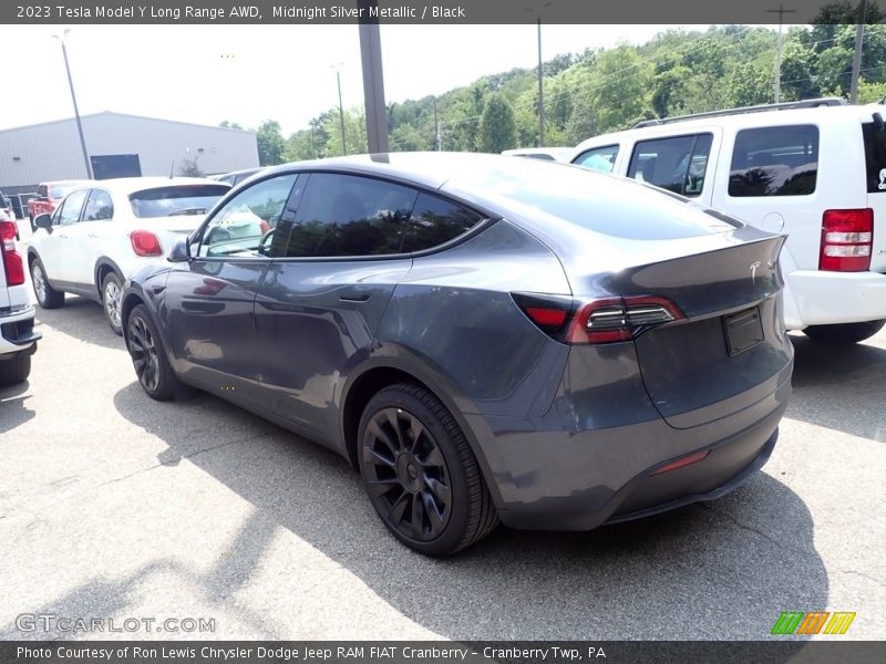  2023 Model Y Long Range AWD Midnight Silver Metallic