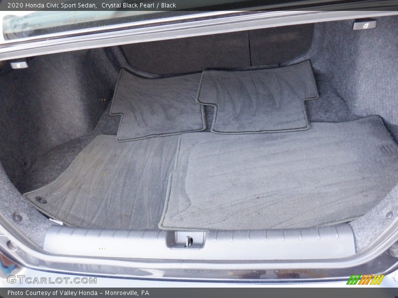  2020 Civic Sport Sedan Trunk
