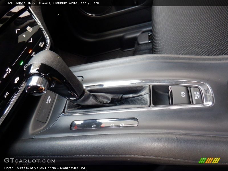 Platinum White Pearl / Black 2020 Honda HR-V EX AWD