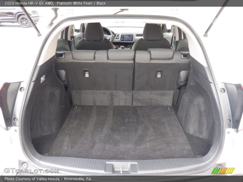 Platinum White Pearl / Black 2020 Honda HR-V EX AWD