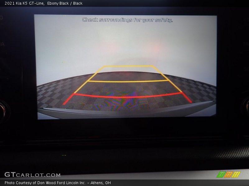 Ebony Black / Black 2021 Kia K5 GT-Line
