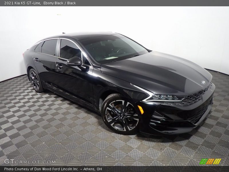 Ebony Black / Black 2021 Kia K5 GT-Line