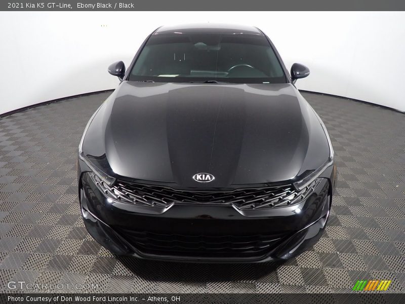 Ebony Black / Black 2021 Kia K5 GT-Line