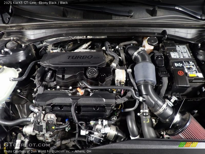 Ebony Black / Black 2021 Kia K5 GT-Line