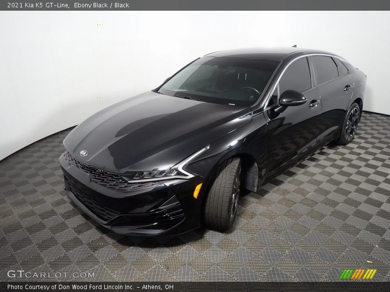 Ebony Black / Black 2021 Kia K5 GT-Line