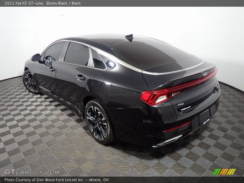 Ebony Black / Black 2021 Kia K5 GT-Line