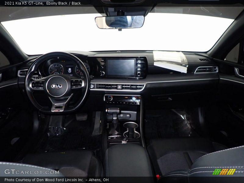 Ebony Black / Black 2021 Kia K5 GT-Line