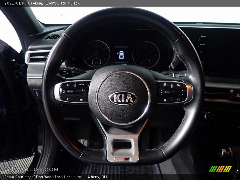 Ebony Black / Black 2021 Kia K5 GT-Line