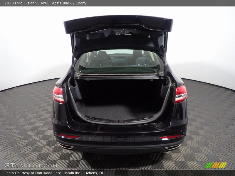 Agate Black / Ebony 2020 Ford Fusion SE AWD