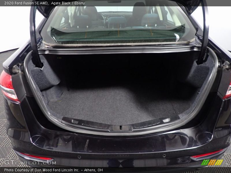 Agate Black / Ebony 2020 Ford Fusion SE AWD