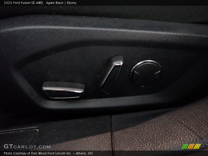 Agate Black / Ebony 2020 Ford Fusion SE AWD