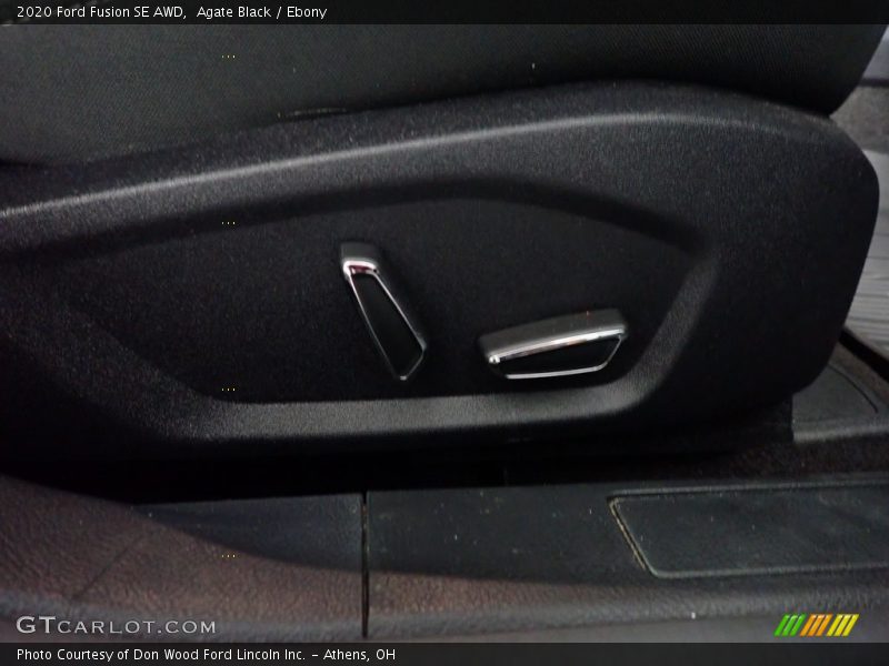 Agate Black / Ebony 2020 Ford Fusion SE AWD