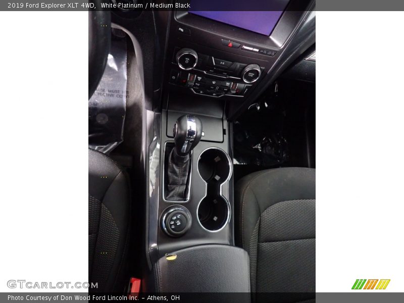 White Platinum / Medium Black 2019 Ford Explorer XLT 4WD