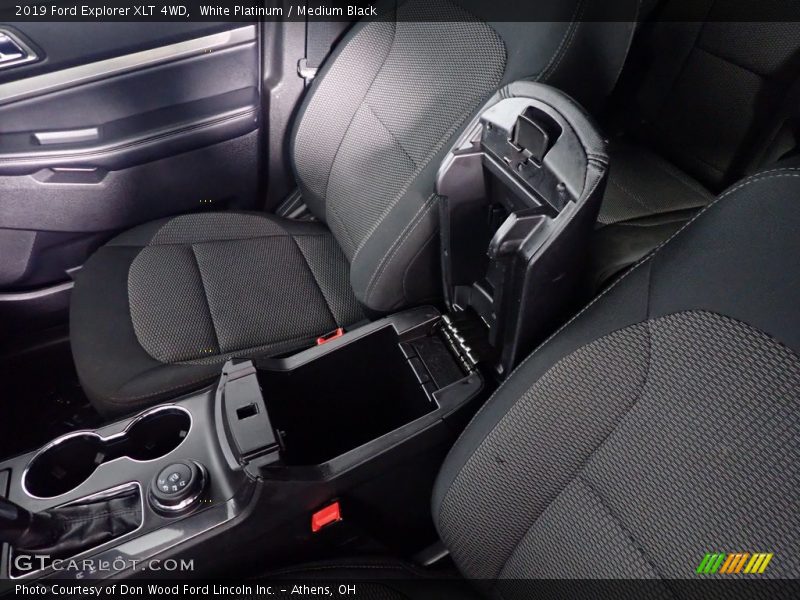 White Platinum / Medium Black 2019 Ford Explorer XLT 4WD