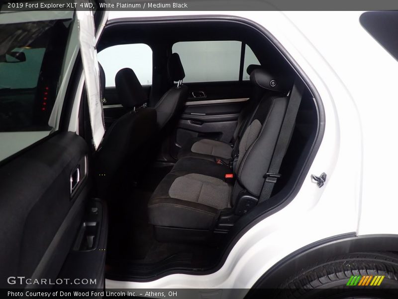 White Platinum / Medium Black 2019 Ford Explorer XLT 4WD