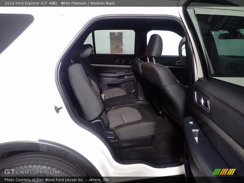 White Platinum / Medium Black 2019 Ford Explorer XLT 4WD