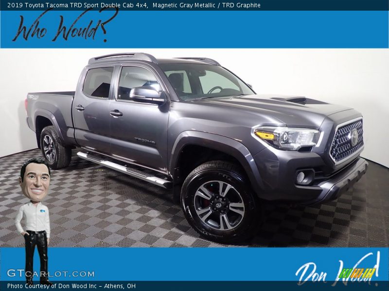 Magnetic Gray Metallic / TRD Graphite 2019 Toyota Tacoma TRD Sport Double Cab 4x4