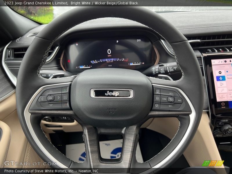  2023 Grand Cherokee L Limited Steering Wheel
