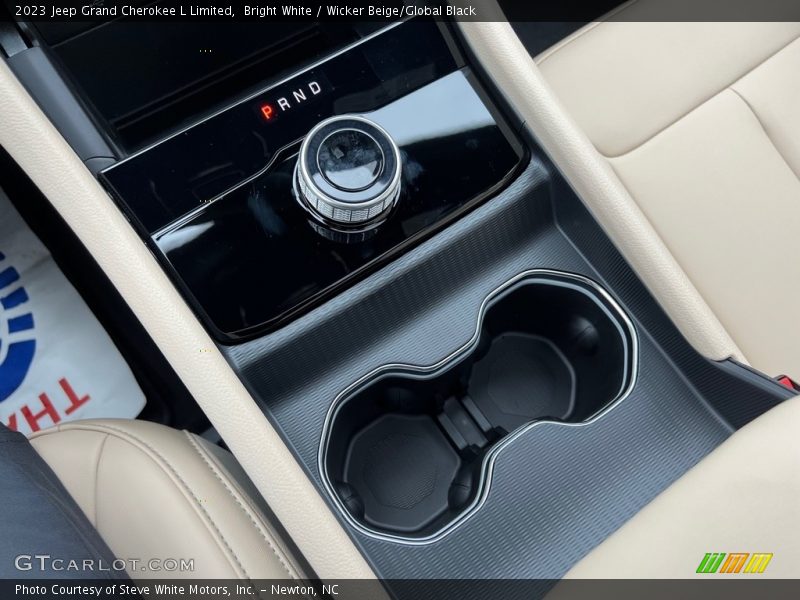 Bright White / Wicker Beige/Global Black 2023 Jeep Grand Cherokee L Limited