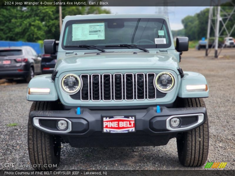 Earl / Black 2024 Jeep Wrangler 4-Door Sahara 4xe Hybrid