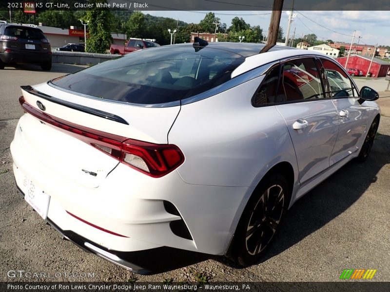 Glacier White Pearl / Black 2021 Kia K5 GT-Line