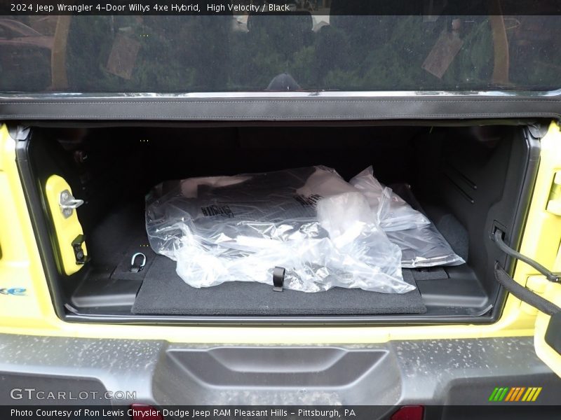 High Velocity / Black 2024 Jeep Wrangler 4-Door Willys 4xe Hybrid