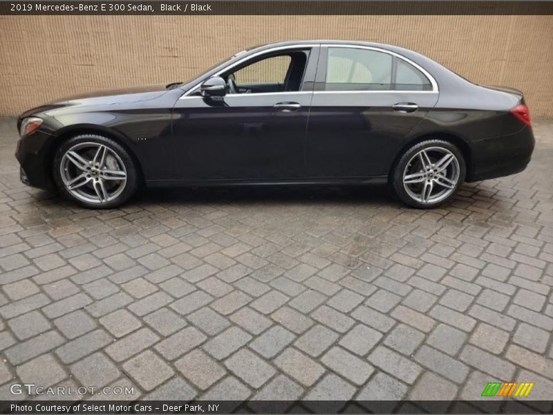 Black / Black 2019 Mercedes-Benz E 300 Sedan