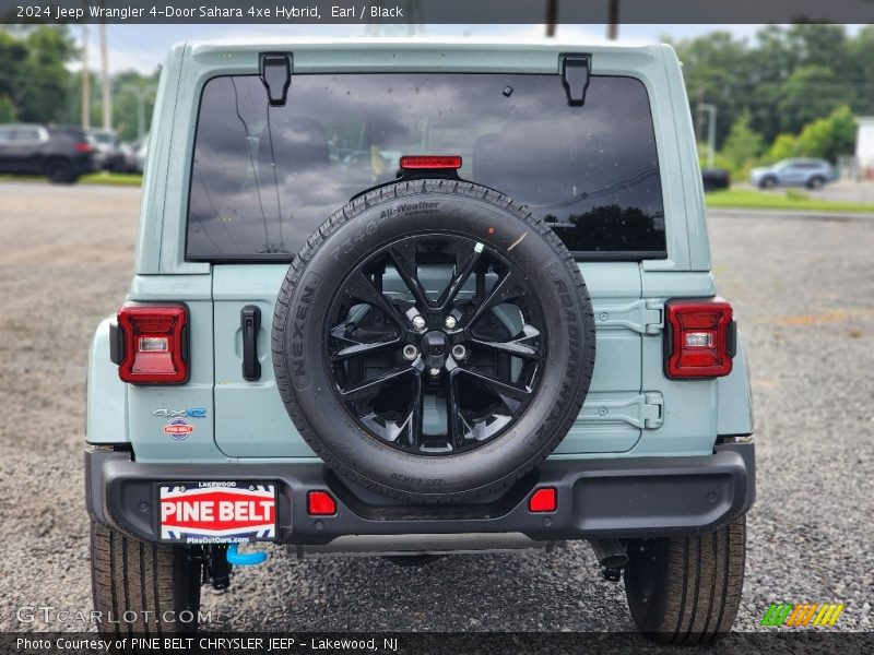 Earl / Black 2024 Jeep Wrangler 4-Door Sahara 4xe Hybrid