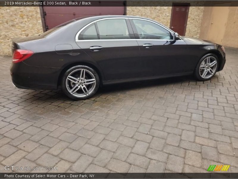 Black / Black 2019 Mercedes-Benz E 300 Sedan