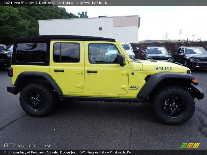  2024 Wrangler 4-Door Willys 4xe Hybrid High Velocity