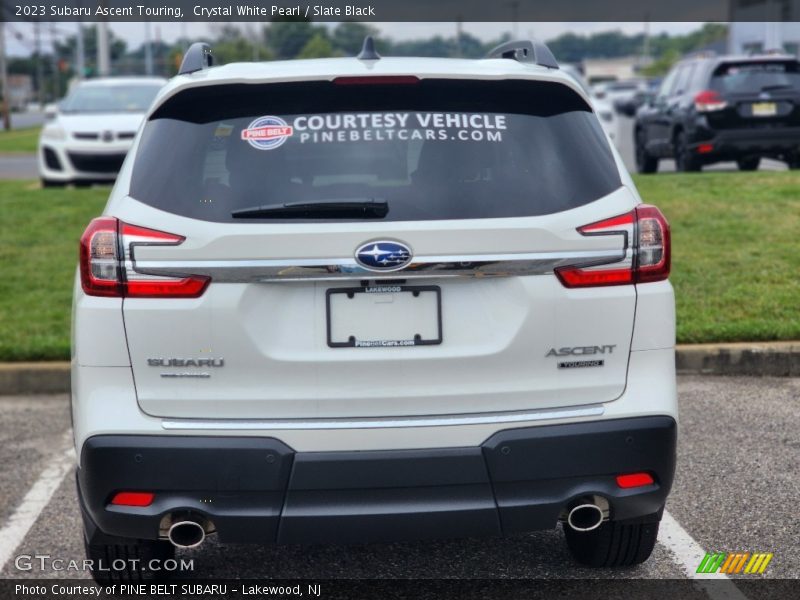 Crystal White Pearl / Slate Black 2023 Subaru Ascent Touring