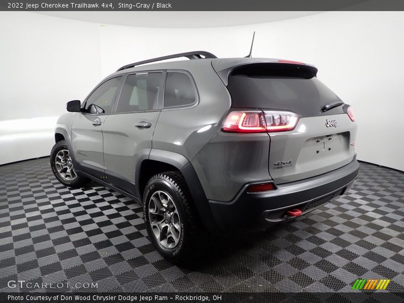Sting-Gray / Black 2022 Jeep Cherokee Trailhawk 4x4