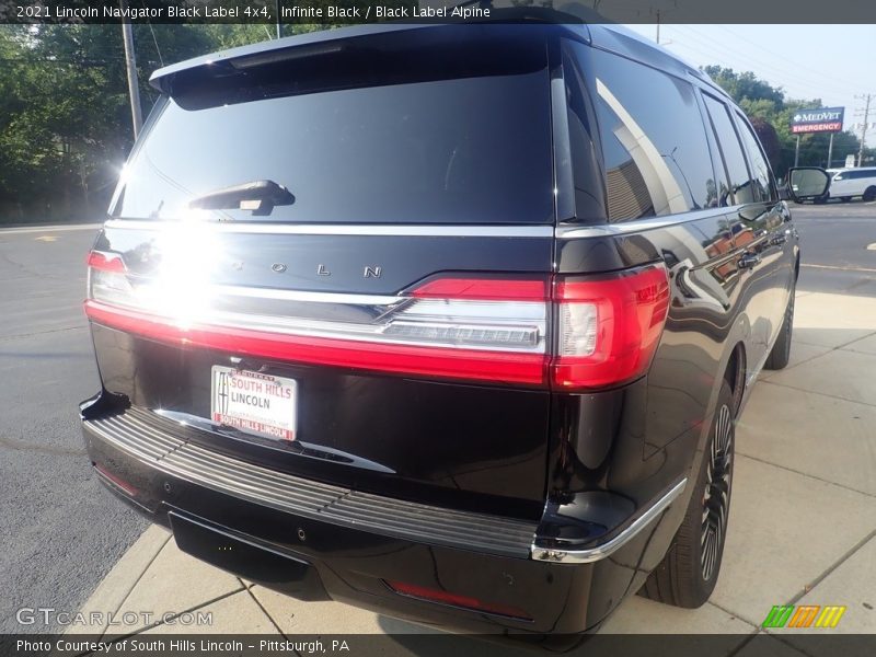 Infinite Black / Black Label Alpine 2021 Lincoln Navigator Black Label 4x4