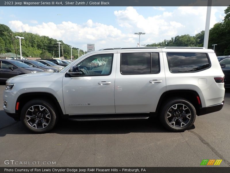 Silver Zynith / Global Black 2023 Jeep Wagoneer Series III 4x4