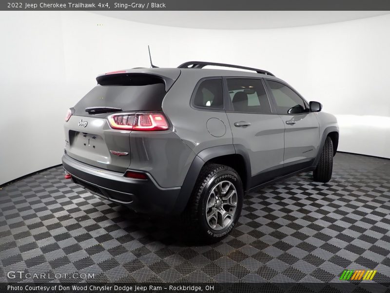 Sting-Gray / Black 2022 Jeep Cherokee Trailhawk 4x4