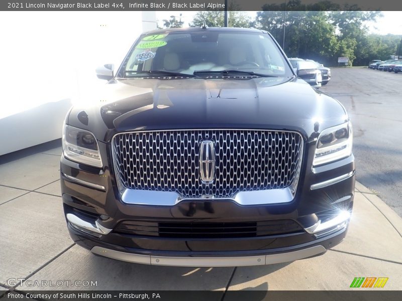 Infinite Black / Black Label Alpine 2021 Lincoln Navigator Black Label 4x4