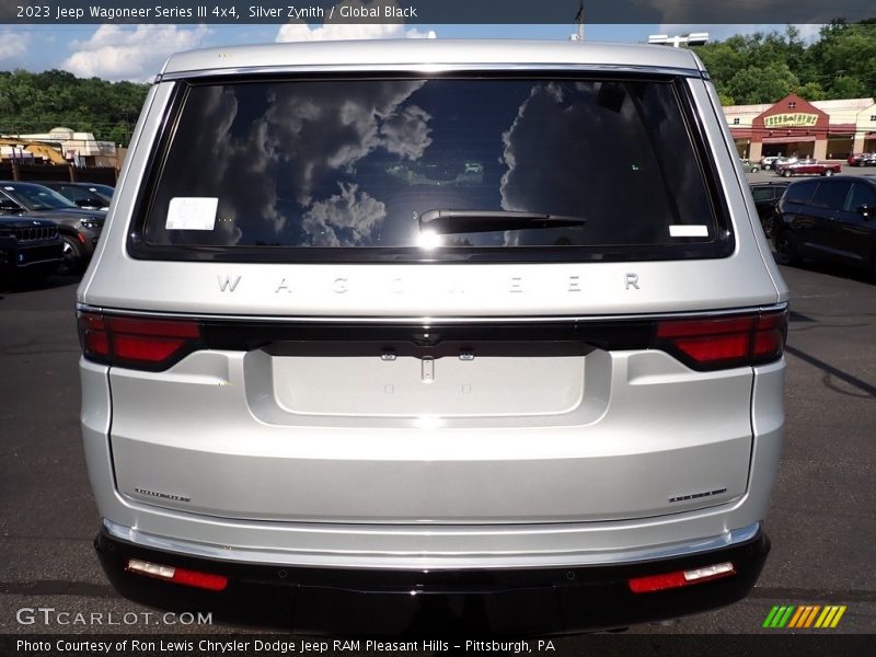 Silver Zynith / Global Black 2023 Jeep Wagoneer Series III 4x4